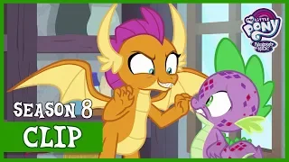 Smolder Talks With Spike About "The Molt" (Molt Down) | MLP: FiM [HD]