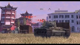 WoT Blitz KV-220 T 5,7k dmg BLOCKED, 2,8k dmg - 6 kills 1vs6