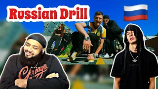 OBLADAET & JEEMBO - HELLA PLAYERS | AMERICAN REACTS | RUSSIAN DRILL 🇷🇺