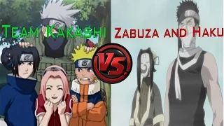 [Naruto Ultimate Ninja Storm 3:Full Burst]Team Kakashi VS Zabuza and Haku