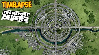 Transport Fever 2 - Circle City timelapse (easy to build)