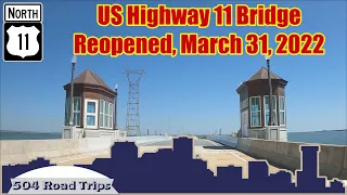 US Highway 11 Bridge Across Lake Pontchartrain Reopened