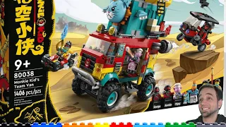 LEGO Monkie Kid Team Van & Heavenly Realms reveals & thoughts!