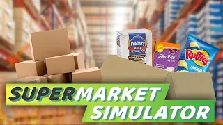 Расширяю склад для новых товаров | Supermarket Simulator # 18