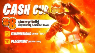 8TH IN THE TRIO CASH CUP with Kiryache and Toose