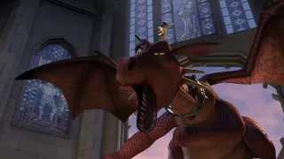 Dragon Eats Farquaad & Burps [Looped Burp] (HD)