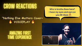 First time reaction to VOICEPLAY - “Nothing Else Matters” Metallica cover🤯 My mind is blown 🤯🔥🚒