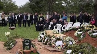 Abschied auf dem Friedhof von Ivan De Wet am 12. Juni 2023