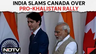 India-Canada Ties | India Slams Canada Over Pro-Khalistan Rally: "Glorification Of Violence..."