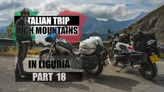 Italian motorcycle trip  - Part 18: High mountains again: Ligurian Apennines