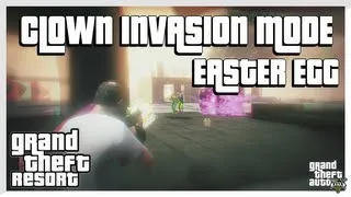 GTA 5 - Clown Invasion Mode Easter Egg (Grand Theft Auto 5 Secrets)