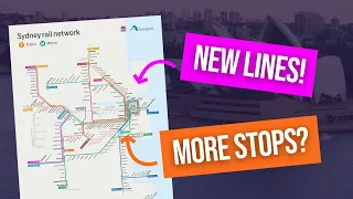 Sydney just got a new rail map - and a lot's changed!