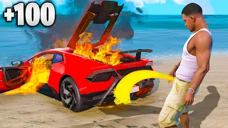 Resolví 100 MITOS de COCHES MILLONARIOS en GTA 5 !! 🚗💰