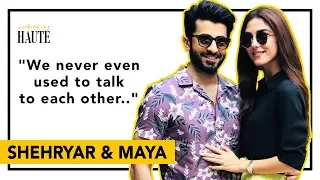 Sheheryar & Maya | In Conversation With Parey Hut Love Couple | HauteLight | Something Haute