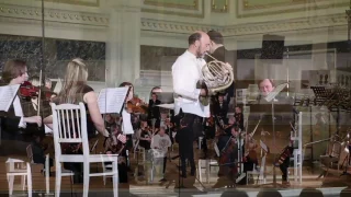 Weber Horn concertino with the natural horn