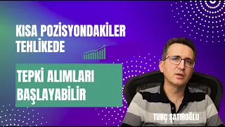 Kısa Pozisyondakiler Tehlikede, Tepki Alımları Başlayabilir