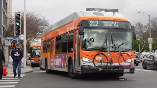 Buses in Los Angeles, California 2023