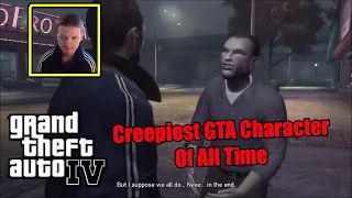 Eddie Low The Creepiest And Most Disturbing GTA Character Of All Time  -GTA 4 Random Stranger