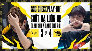 Mic Check Playoffs: Chốt hạ luôn đi! Quân khu 7 chờ rồi! - Team Flash vs V Gaming-ĐTDV mùa Xuân 2021