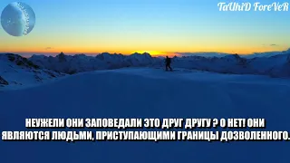 Я сотворил джиннов и людей | только для того, чтобы они поклонялись Мне. |