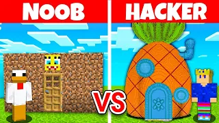 J'ai Triché dans ce Build Battle NOOB vs PRO vs HACKER sur Minecraft !