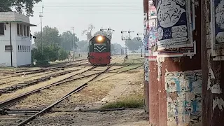 Small Power of Pakistan Railways Going to Khushab via Branch Line By (Noor Muhammad Mughal).