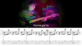 Brunettes Shoot Blondes - You've Got To Move [bass cover + tabs + lyrics]