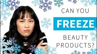 Scientist explains: Can you freeze your skincare products?