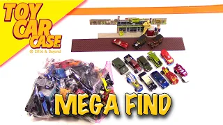 Hot Wheels MEGA FIND 1 2 TOY CAR CASE