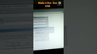 how to make a live  Ms-dos  USB