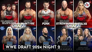 Wwe Draft 2024 Night 2 Results | Wwe Draft Night 2, 29 April 2024