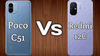 Poco C51 Vs Redmi 12c