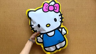 Unboxing Large Blind Bag Paper 💖 ASMR 💖 HELLO KITTY SANRIO 😍 satisfying opening blind box