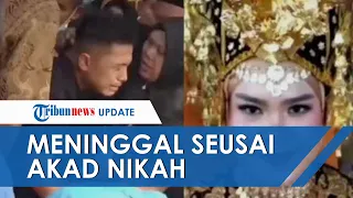 Viral Video Pengantin Wanita di Padang yang Meninggal seusai Akad Nikah, Suami Nangis hingga Pingsan