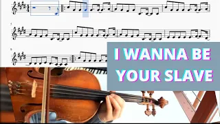 Maneskin I Wanna be Your Slave II Violin Sheet How to play