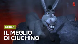 Tutti i MOMENTI di CIUCHINO in SHREK che ce lo hanno fatto AMARE | Netflix Italia