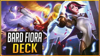 CRAZY DAMAGE & HEALTH! FIORA & BARD COMBO! Bard Fiora Deck - Legends of Runeterra 3.08