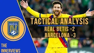 How Barca Exposed Real Betis' Pressing | Real Betis vs Barcelona 2-3 | Tactical Analysis