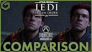 Xbox Series X - Star Wars Jedi Fallen Order Next Gen Update Comparison - Performance vs Normal Mode