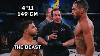 4"11 / 149 CM GUSTAVO BALART ▶ THIS BEAST KNOWS NO MERCY / HIGHLIGHTS - Shortest Fighter in MMA