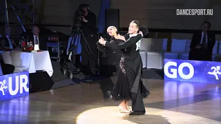 Anton Besedin - Ekaterina Strelkova RUS, Slow Foxtrot | Brno Open 2019 | Final