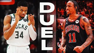 Giannis Antetokounmpo (45 PTS) vs DeMar DeRozan (42 PTS & 10 REB) EPIC DUEL | December 28, 2022