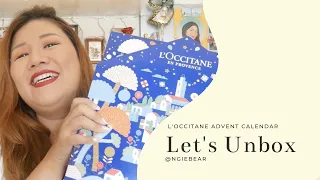 Unboxing my L'Occitane Advent Calendar | 2021 | Christmas