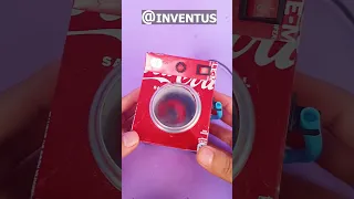 Incrible DIY Mini Washing Machine using soda cans