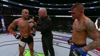 UFC 211: Dustin Poirier and Eddie Alvarez Octagon Interviews