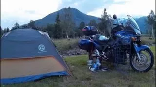 Camping in Norway 2016 MC roadtrip (Honda Varadero XL1000V)