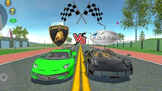 Car Simulator 2 | Lambo VS Pagani | Aventador svj VS Huayra | Race & Top Speed | Android Gameplay