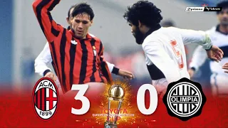 Milan 3 x 0 Olimpia ● 1990 Intercontinental Cup Final Extended Goals & Highlights HD