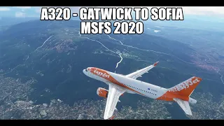 MSFS 2020 - Live A320 Flight | EGKK-LBSF | VATSIM & A320NX