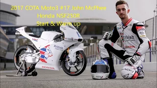 Moto3 Honda NSF250RW  loud sound COTA MotoGP 2017 - John McPhee